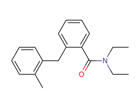 Molecular Structure of 80716-39-8 (N,N-diethyl-2-(2-methylbenzyl)benzamide)