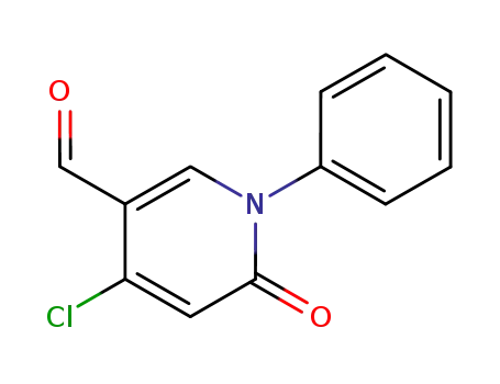 4-chloro-6-oxo-1-phenyl-1,6-dihydropyridine-3-carbaldehyde