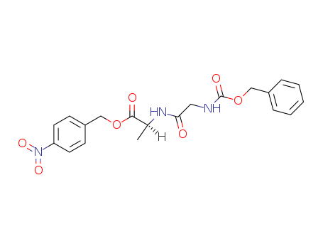 L-Alanine, N-[N-[(phenylmethoxy)carbonyl]glycyl]-, (4-nitrophenyl)methyl ester