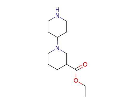 Molecular Structure of 340962-71-2 ([1,4']Bipiperidinyl-3-carboxylic acid ethyl ester)