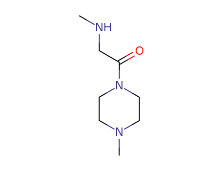 N-methyl-N-[2-(4-methylpiperazin-1-yl)-2-oxoethyl]amine