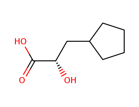 (S)-a-Hydroxy-cyclopentanepropanoic acid