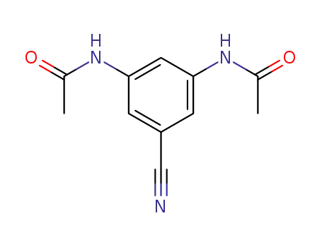 아세트아미드, N,N-(5-시아노-1,3-페닐렌)비스-