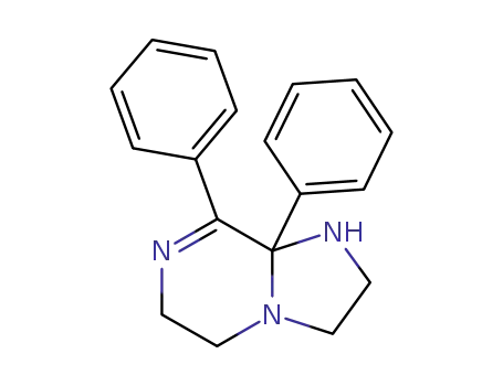Molecular Structure of 132352-07-9 (Imidazo[1,2-a]pyrazine, 1,2,3,5,6,8a-hexahydro-8,8a-diphenyl-)