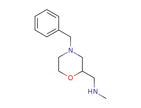 2-Morpholinemethanamine, N-methyl-4-(phenylmethyl)-