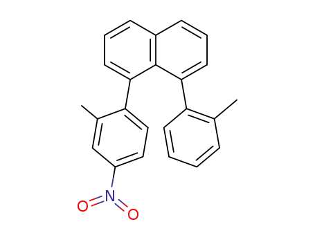 Molecular Structure of 141397-32-2 (1-(4-nitro-2-methylphenyl)-8-(2-methylphenyl)naphthalene)