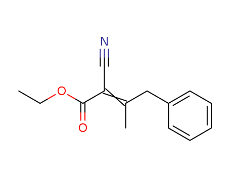 2-Butenoic acid,2-cyano-3-methyl-4-phenyl-, ethyl ester cas  7148-59-6
