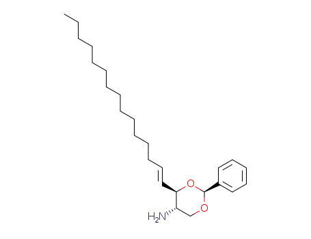 (2S,3R,4E)-2-amino-1,3-benzylidene-4-octadecene-1,3-diol