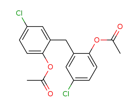 methanediylbis-4-chlorobenzene-2,1-diyl diacetate