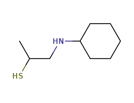 2-Propanethiol, 1-(cyclohexylamino)-
