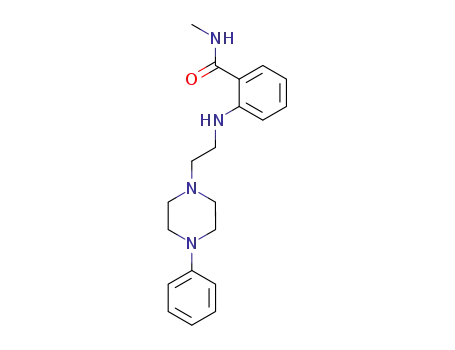 Benzamide, N-methyl-2-((2-(4-phenyl-1-piperazinyl)ethyl)amino)-
