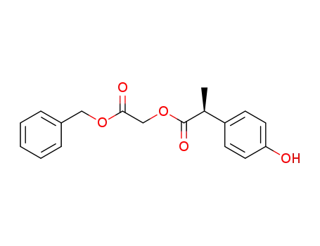 (S)-(+)-2-(4-hydroxyphenyl)propionic acid benzyloxycarbonylmethylester