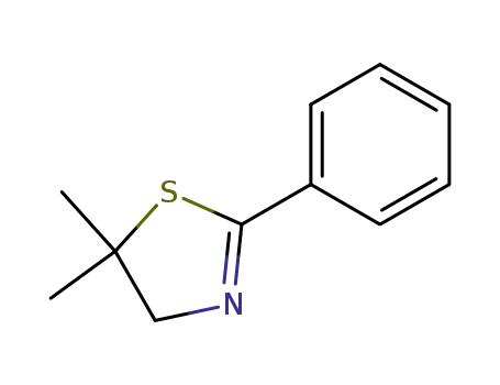 Thiazole, 4,5-dihydro-5,5-dimethyl-2-phenyl-