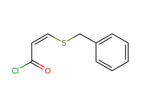 (2Z)-3-benzylsulfanyl-acryloyl chloride