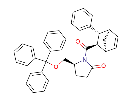 (S)-1-((1S,2R,3R,4R)-3-Phenyl-bicyclo[2.2.1]hept-5-ene-2-carbonyl)-5-trityloxymethyl-pyrrolidin-2-one