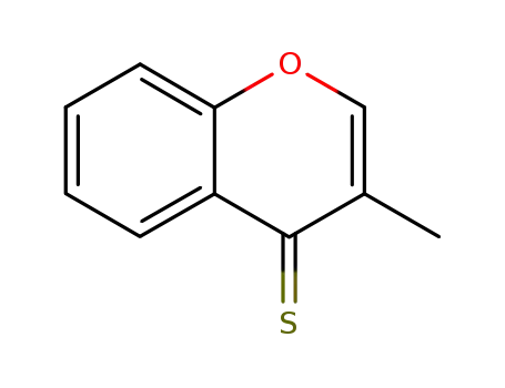 Molecular Structure of 71610-27-0 (4H-1-Benzopyran-4-thione, 3-methyl-)