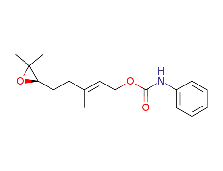 (6R,2E)-6,7-epoxy-3,7-dimethyl-2-octen-1-yl phenylcarbamate