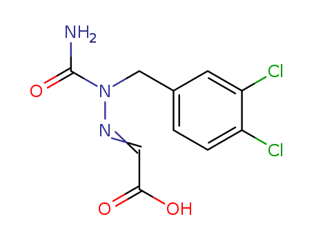 Acetic acid, [(aminocarbonyl)[(3,4-dichlorophenyl)methyl]hydrazono]-