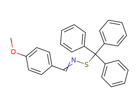 N-[(4-methoxyphenyl)methylidene]-1,1,1-triphenyl-methanesulfenamide cas  86864-35-9