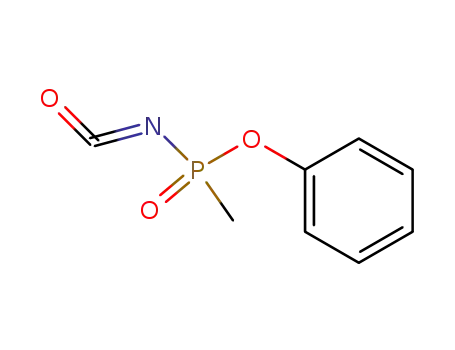 Molecular Structure of 17848-02-1 (Phosphonisocyanatidic acid, methyl-, phenyl ester)