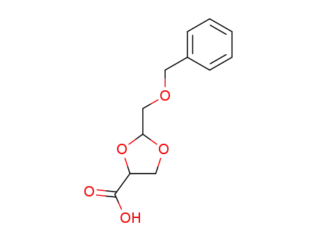 2-[(Phenylmethoxy)methyl]-1,3-dioxolane-4-carboxylic acid