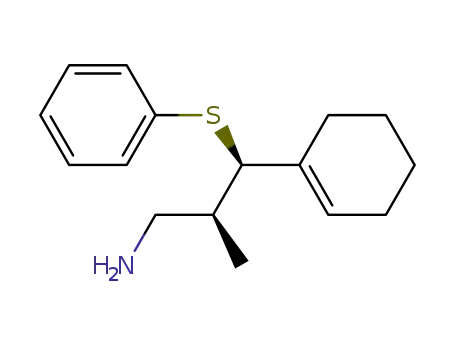 (2RS,3SR)-3-(cyclohex-1-enyl)-2-methyl-3-(phenylthio)propylamine