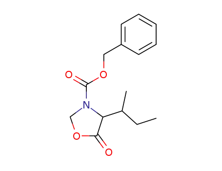 3-Oxazolidinecarboxylic acid, 4-[(1S)-1-methylpropyl]-5-oxo-,
phenylmethyl ester, (4S)-