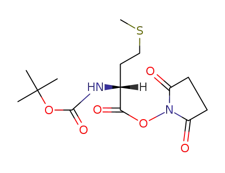 Molecular Structure of 26060-98-0 (BOC-D-MET-OSU)