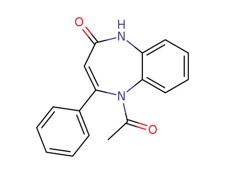 5-acetyl-4-phenyl-1,5-dihydro-1H-1,5-benzodiazepin-2-one