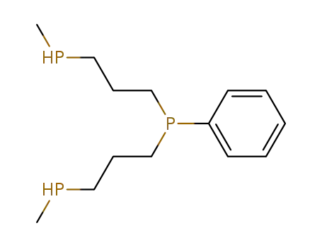 Molecular Structure of 79345-74-7 (Phosphine, bis[3-(methylphosphino)propyl]phenyl-)