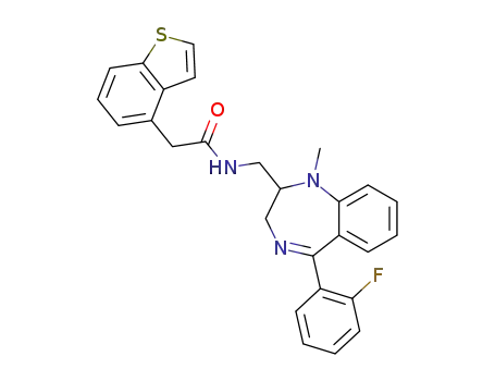 1-methyl-2-<<<<(4-thianaphthenyl)methyl>carbonyl>amino>methyl>-5-(2'-fluorophenyl)-2,3-dihydro-1H-1,4-benzodiazepine