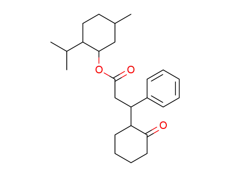 phenyl-3 cyclohexyl-3 (oxo-2') propanoate de menthyle