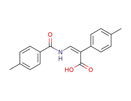(Z)-3-(4-Methyl-benzoylamino)-2-p-tolyl-acrylic acid