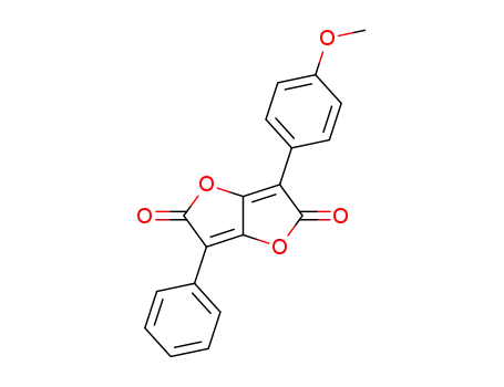 Furo[3,2-b]furan-2,5-dione, 3-(4-methoxyphenyl)-6-phenyl-
