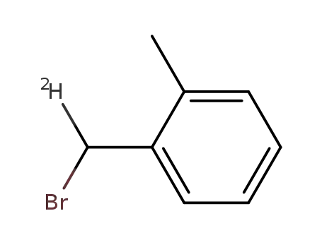 1-(Bromo<D<sub>1</sub>>methyl)-2-methylbenzol