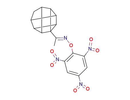 Molecular Structure of 80605-83-0 (4-Homocubylmethylketoxim-pikrat)