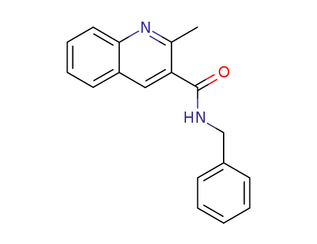N-benzyl-2-methyl-3-quinolinecarboxamide