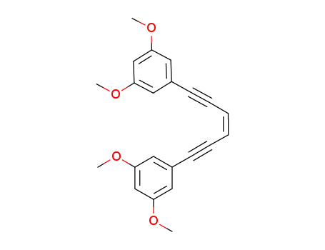 cis-1,6-bis(3,5-dimethoxyphenyl)-hex-1,5-diyne-3-ene