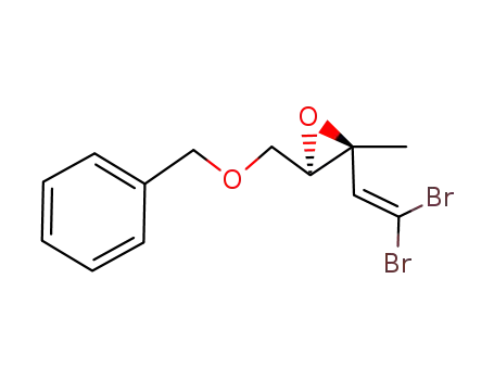 (3S,4R)-5-(Benzyloxy)-1,1-dibromo-3,4-epoxy-3-methyl-1-pentene