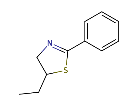 Thiazole,5-ethyl-4,5-dihydro-2-phenyl- cas  6638-36-4