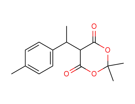 1,3-Dioxane-4,6-dione, 2,2-dimethyl-5-[1-(4-methylphenyl)ethyl]-