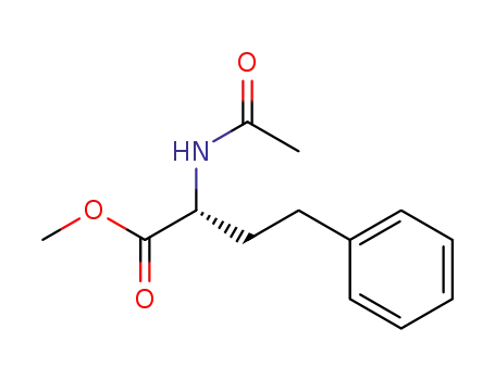Molecular Structure of 36060-87-4 (Benzenebutanoic acid, a-(acetylamino)-, methyl ester, (R)-)