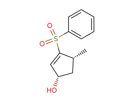 (1R,4S)-cis-4-methyl-3-(phenylsulfonyl)-2-cyclopenten-1-ol