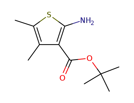 TERT-BUTYL2-AMINO-4,5-DIMETHYLTHIOPHENE-3-카르복실라