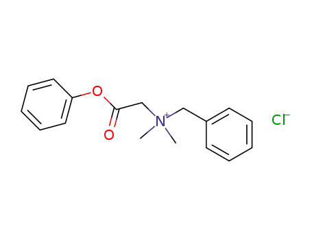 benzyl-dimethyl-phenoxycarbonylmethyl-ammonium; chloride