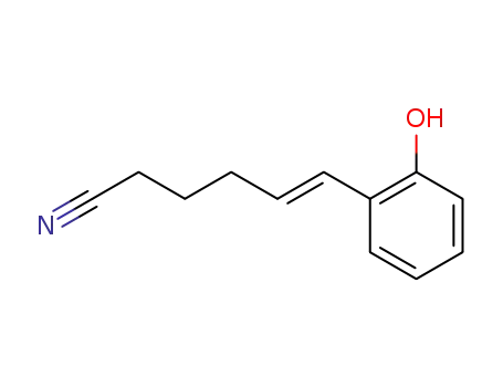 2-(5-cyano-1-pentenyl)phenol