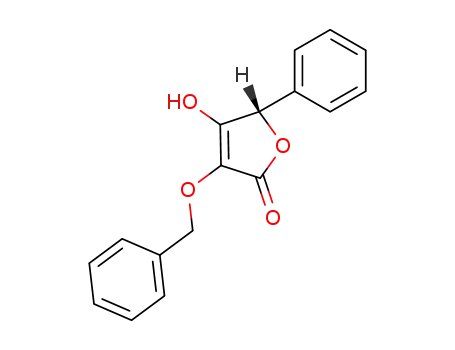 2(5H)-Furanone, 4-hydroxy-5-phenyl-3-(phenylmethoxy)-, (S)-
