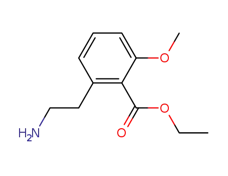2-(2-Amino-ethyl)-6-methoxy-benzoic acid ethyl ester