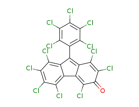 1,2,4,5,6,7,8-Heptachloro-9-(pentachlorophenyl)-3H-fluoren-3-one