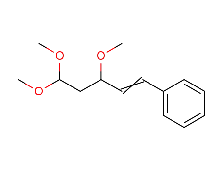 ((E)-3,5,5-Trimethoxy-pent-1-enyl)-benzene